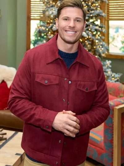 Finding Mr. Christmas Craig Geoghan Leather Jacket
