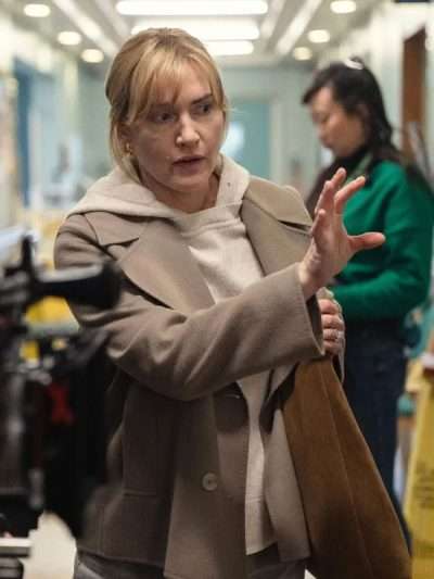 Kate Winslet Goodbye June Wool Coat