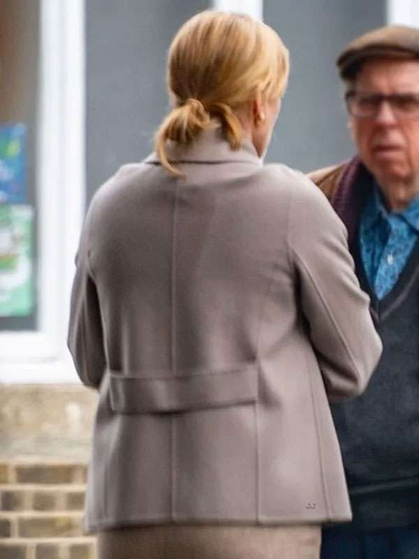 Goodbye June 2025 Kate Winslet Wool Coat