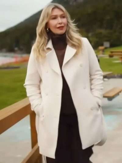 Hudson and Rex S08 Lauren Vandenbrook White Wool Coat