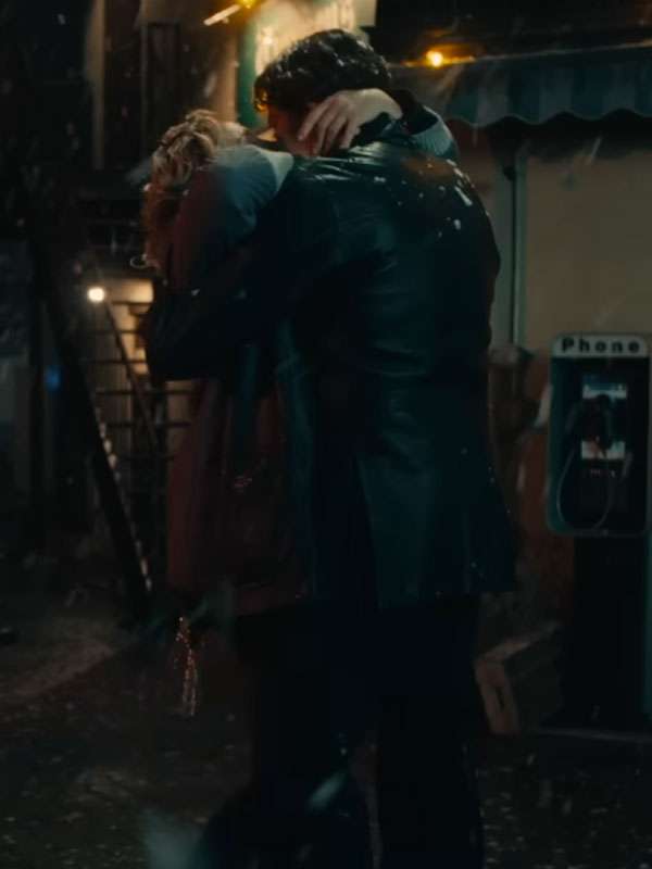 Hugh Jackman Song Sung Blue Black Leather Coat