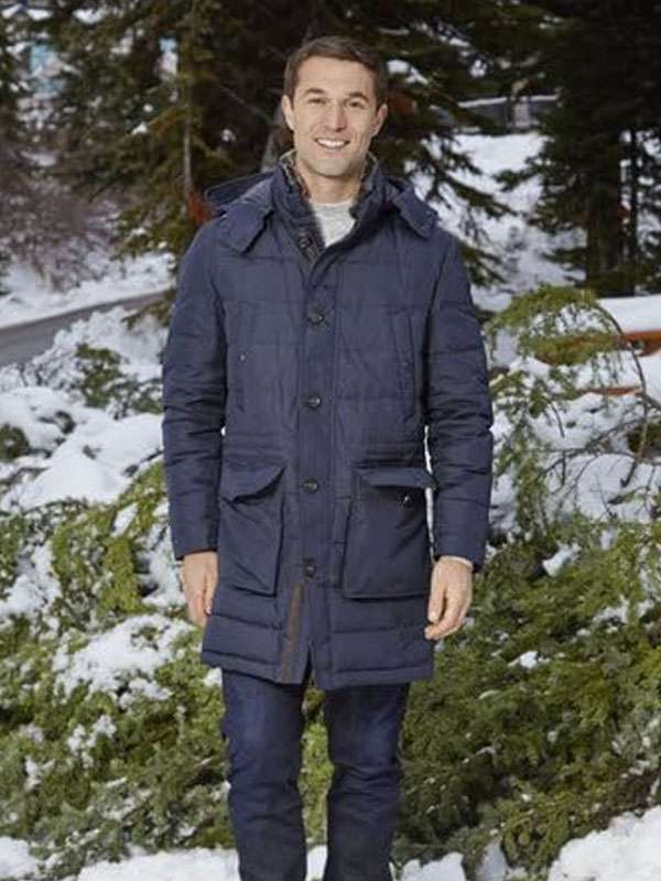 Jack Turner Love in Winterland Blue Puffer Jacket