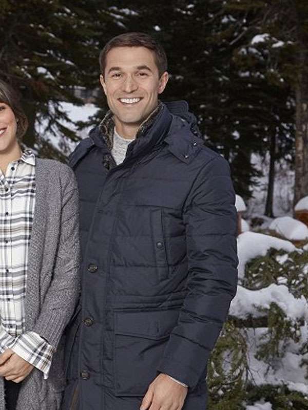 Jack Turner Love in Winterland 2020 Blue Puffer Long Jacket