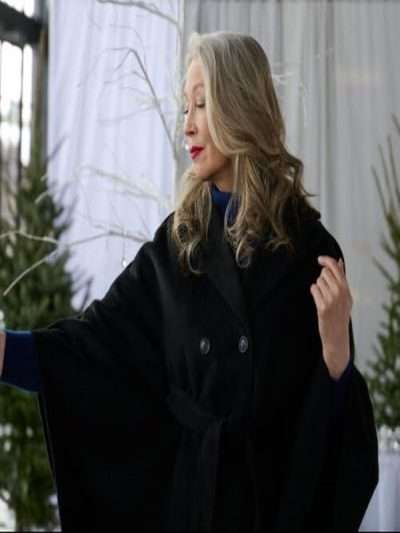 Jennifer Wigmore Melt My Heart This Christmas Black Coat