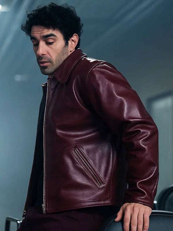A Very Jonas Christmas Movie Joe Jonas Leather Jacket