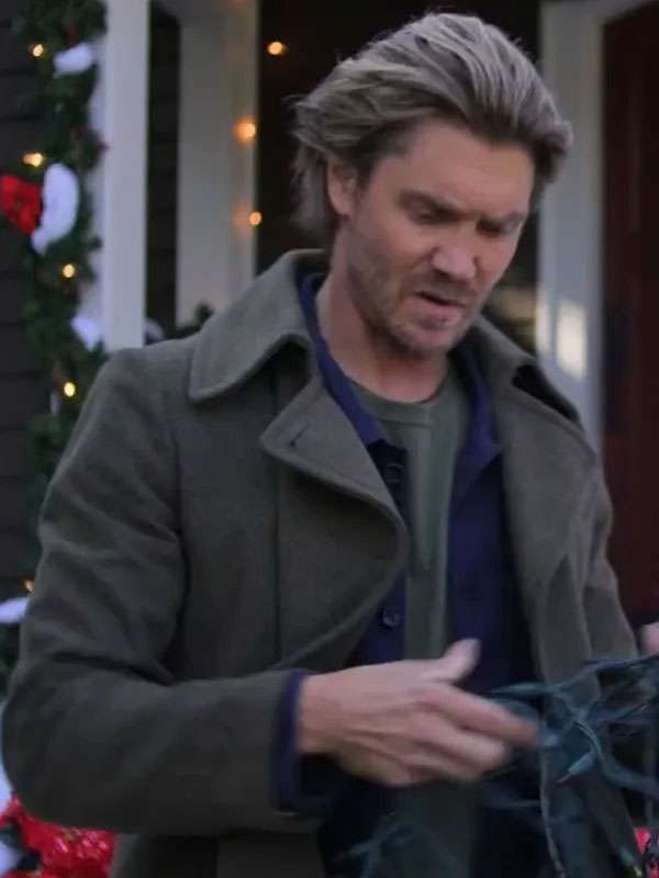 Joy To The World Chad Michael Murray Wool Grey Jacket