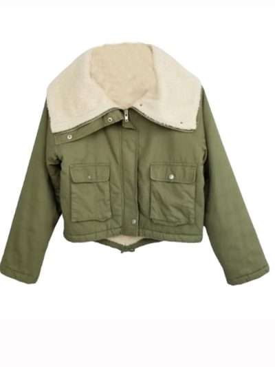 Kartiah Vergara All Her Fault Sherpa Green Jacket