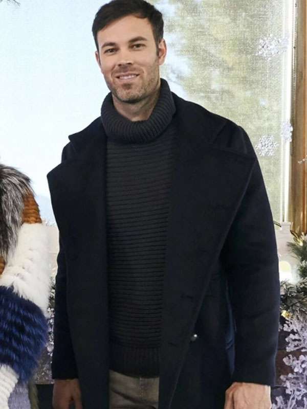 Markelle Smith TV Series 12 Dates of Christmas Wool Coat