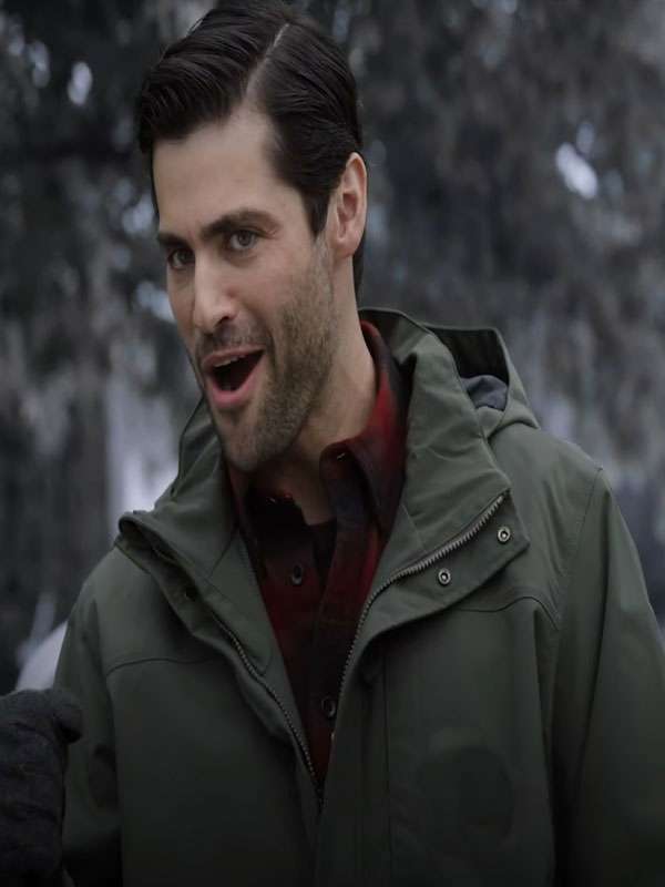 Matthew Daddario A Bills Love Story 2025 Green Hooded Jacket