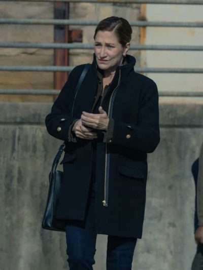 Nina Hobbs Mayor of Kingstown S04 Black Coat