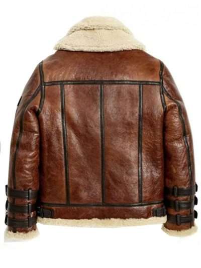 Mike B3 Shearling Bomber Jacket