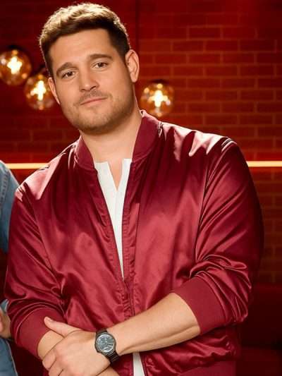 The Voice S28 Michael Buble Bomber Jacket