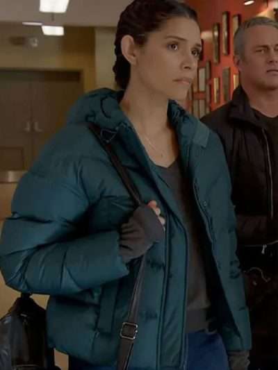 Miranda Rae Mayo Chicago Fire S13 Puffer Jacket