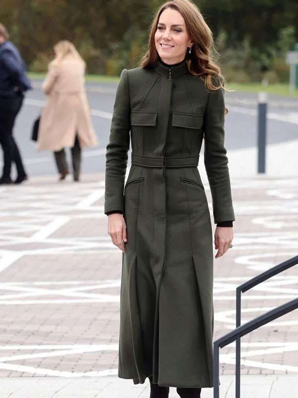 NIFRS College Kate Middleton Green Coat