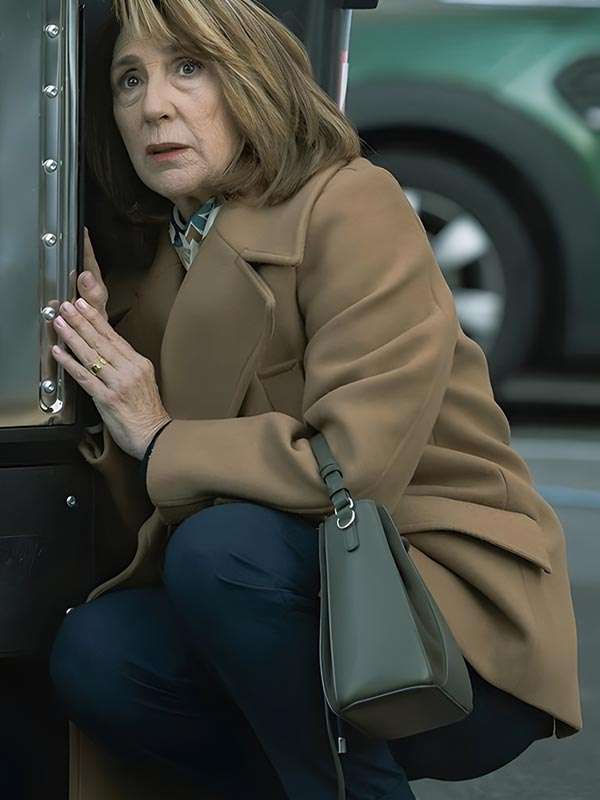 TV-Series Nails 2025 Irene Brown Wool Coat