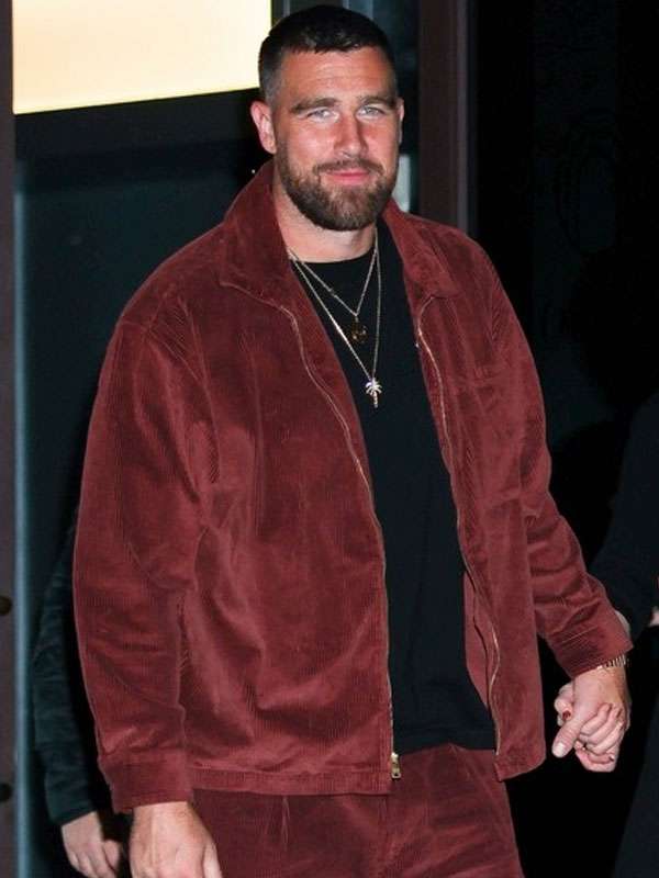 New York City 2025 Travis Kelce Corduroy Jacket