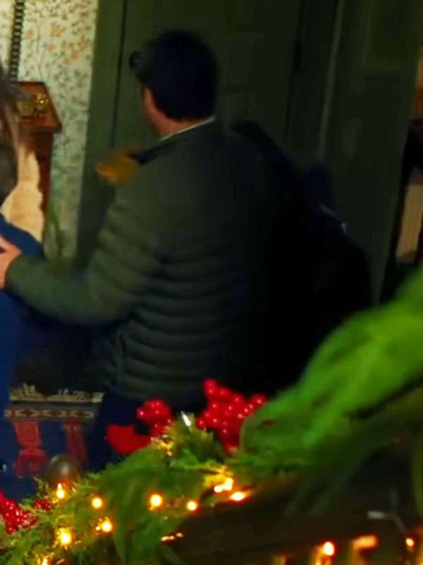Oh What Fun 2025 Jason Schwartzman Doug Green Puffer Jacket