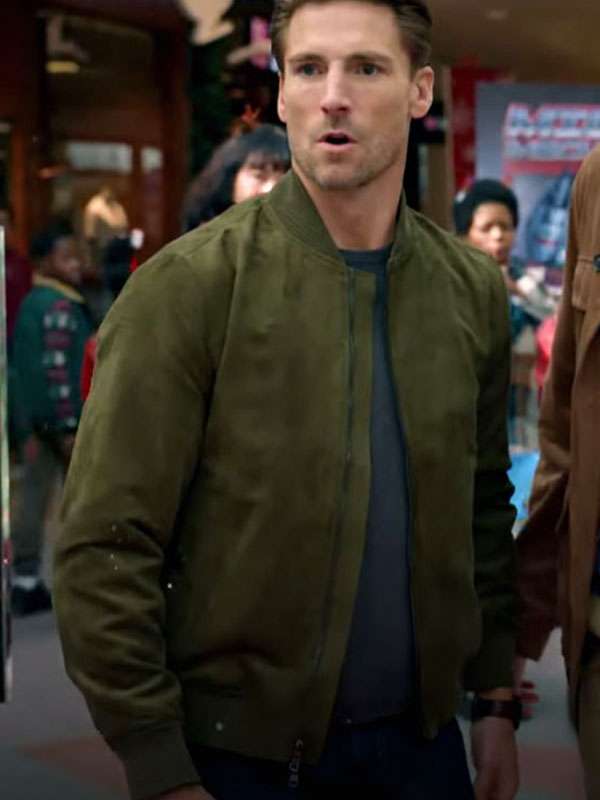 Three Wisest Men Paul Almeida Green Bomber Jacket