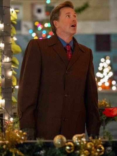 Paul Greene Timeless Tidings of Joy Brown Trench Coat