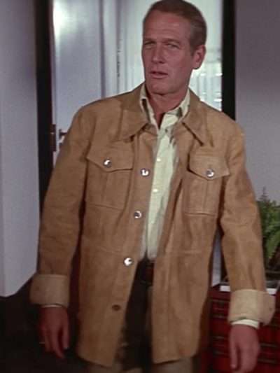The Towering Inferno Doug Roberts Brown Leather Jacket