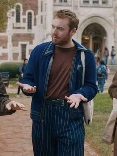 Cooper Hoffman Poetic License Blue Jacket
