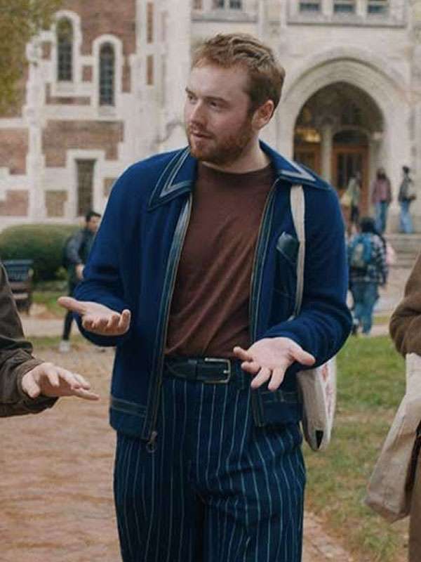 Cooper Hoffman Poetic License Blue Jacket