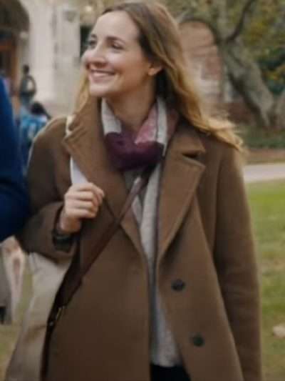 Poetic License 2025 Liz Cassidy Brown Wool Trench Coat