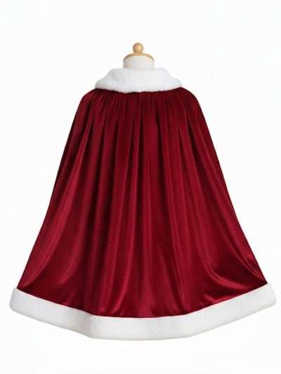 Adult Red Santa Cape for Holiday Party