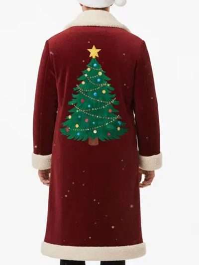 Classic Red Santa Claus Coat for Christmas