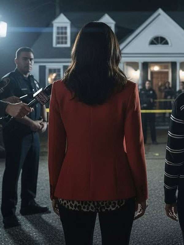 Scream 7 2026 Courteney Cox Red Blazer