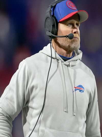 Coach Sean McDermott Grey Hoodie