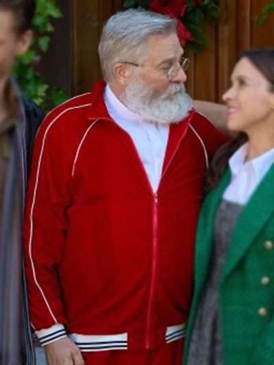 Dax Belanger She’s Making a List Red Track Jacket