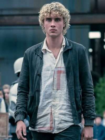 Sunrise on the Reaping 2026 Haymitch Abernathy Black Jacket