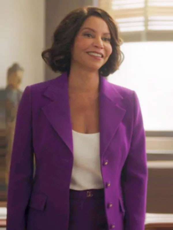 Boston Blue S01 Mae Silver Purple Blazer