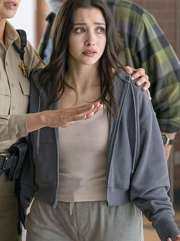 TV Series Sheriff Country 2025 Skye Fraley Grey Hoodie