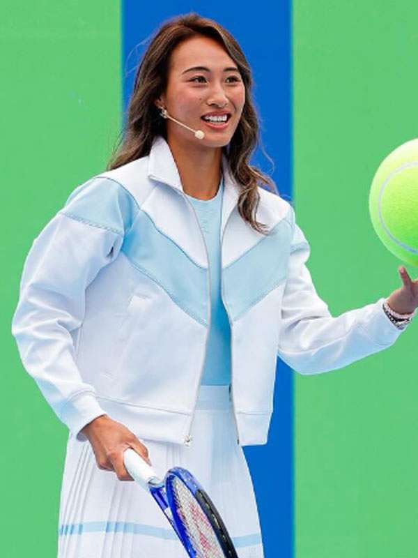 Zheng Qinwen China Open 2025 Bomber Jacket