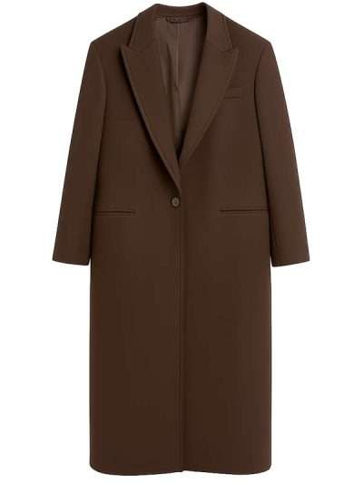 The Celebrity Traitors Claudia Winkleman Brown Coat