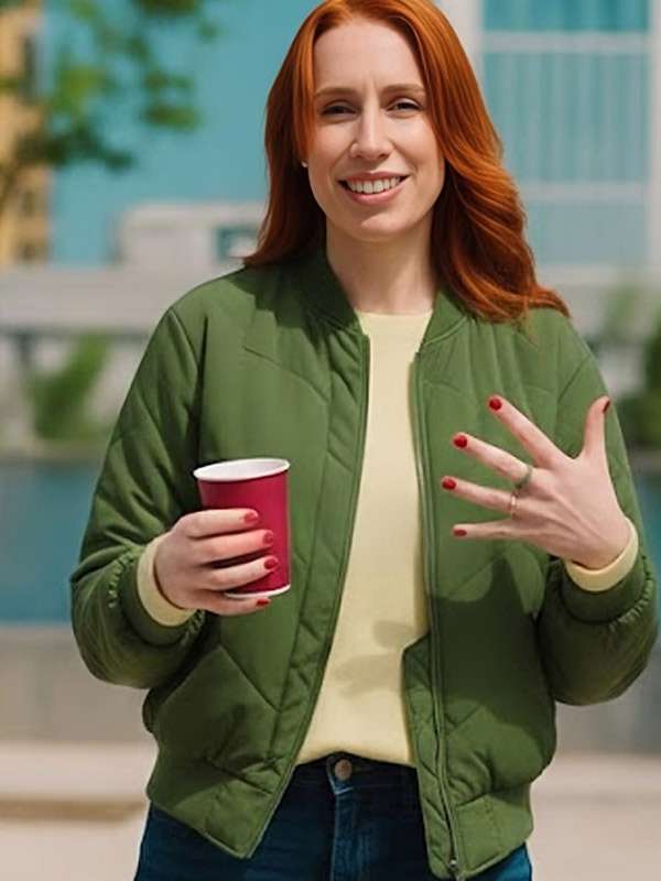 The Infinite Explorer with Hannah Fry 2025 Green Jacket