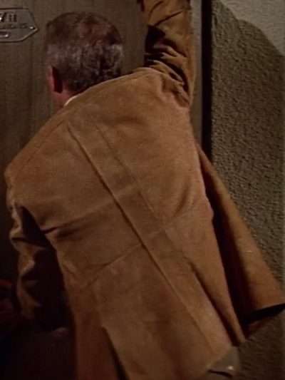 Paul Newman The Towering Inferno Brown Suede Jacket