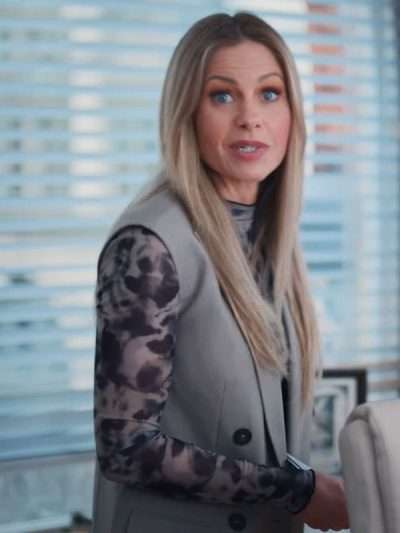 Candace Cameron Bure Timeless Tidings of Joy Vest Blazer