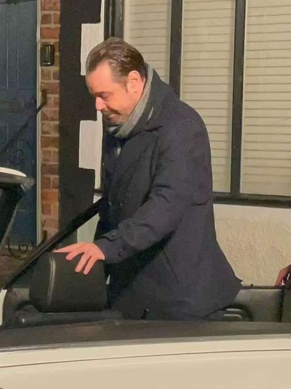 Tinsel Town 2025 Danny Dyer Blue Peacoat