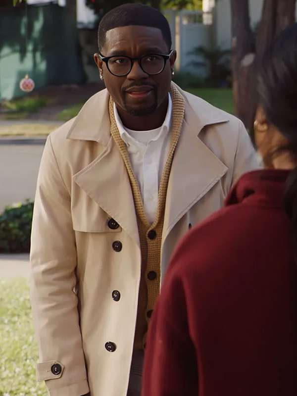 Unexpected Christmas 2025 Richard Beige Cotton Coat
