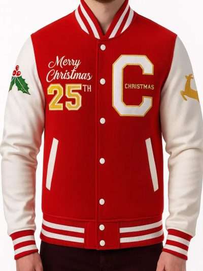Merry Christmas Varsity Jacket