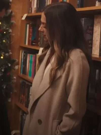 Jana Kramer The Christmas Ring Trench Coat