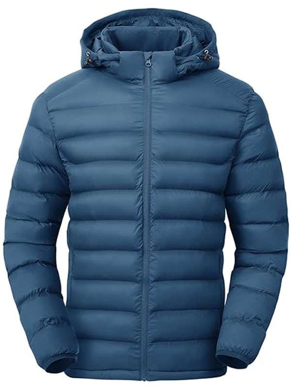 Water Resistant Hooded Puffer Jacket