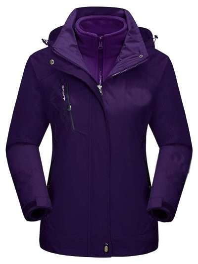 Purple Snow Jacket for Women