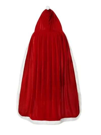 Women Christmas Velvet Cloak