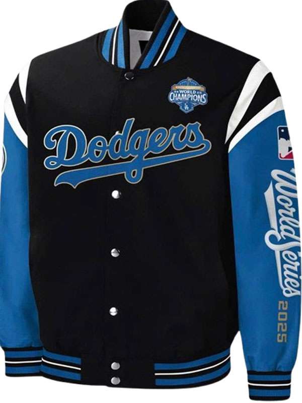 9 Time World Series Champions LA Dodgers Varsity Jacket