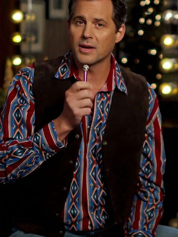 A Grand Ole Opry Christmas Kristoffer Polaha Brown Vest