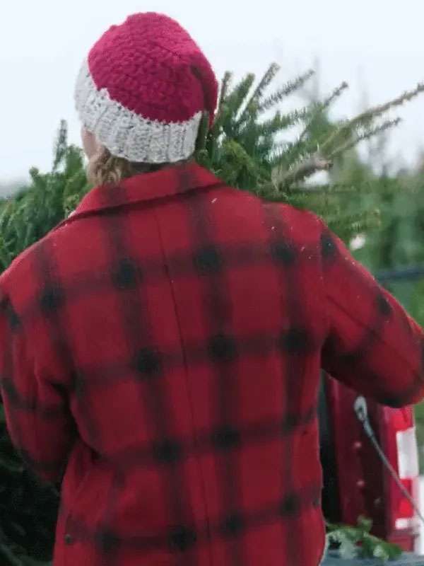 A Merry Little Ex-Mas 2025 Pierson Fode Red Wool Plaid Jacket